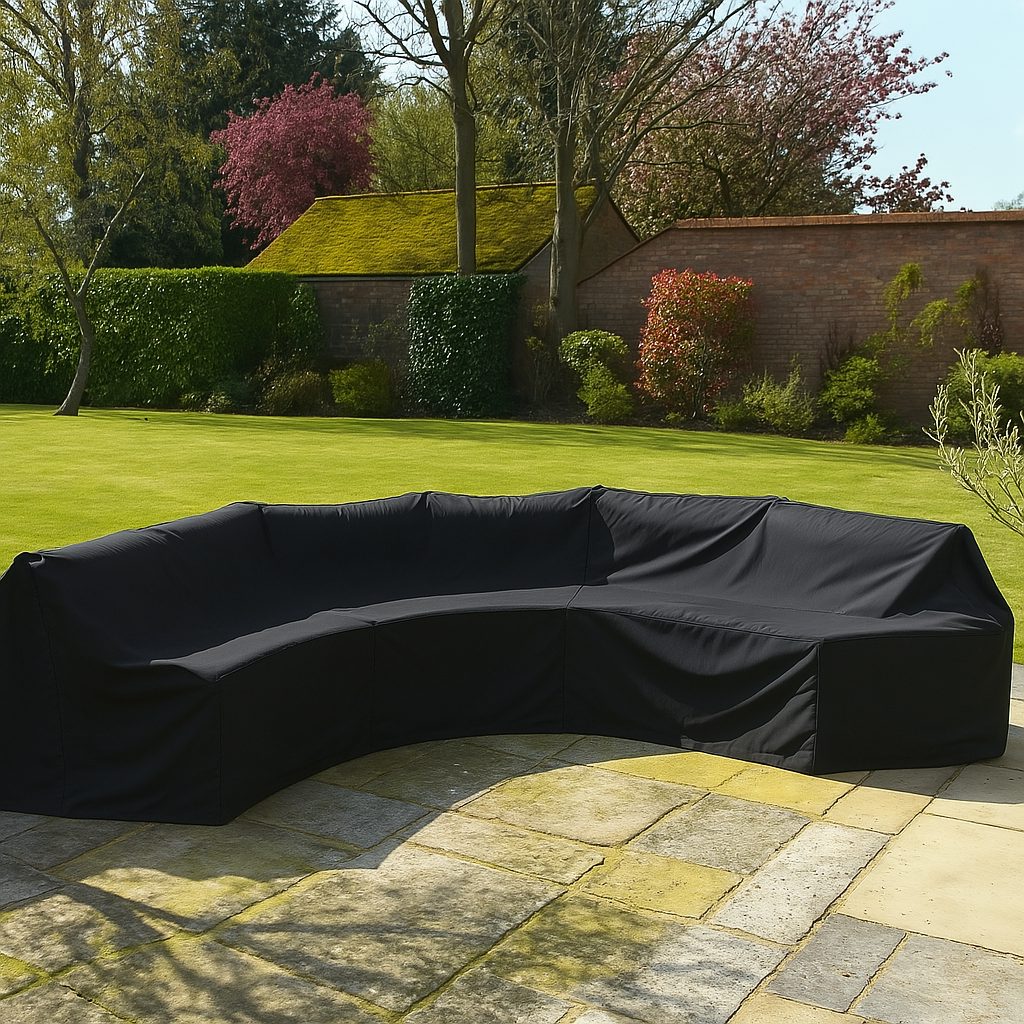 Made To Measure Cover - Garden Furniture - Outdoor Sofa - Curved Corner Made To Measure Cover - Garden Furniture - Outdoor Sofa - Curved Corner