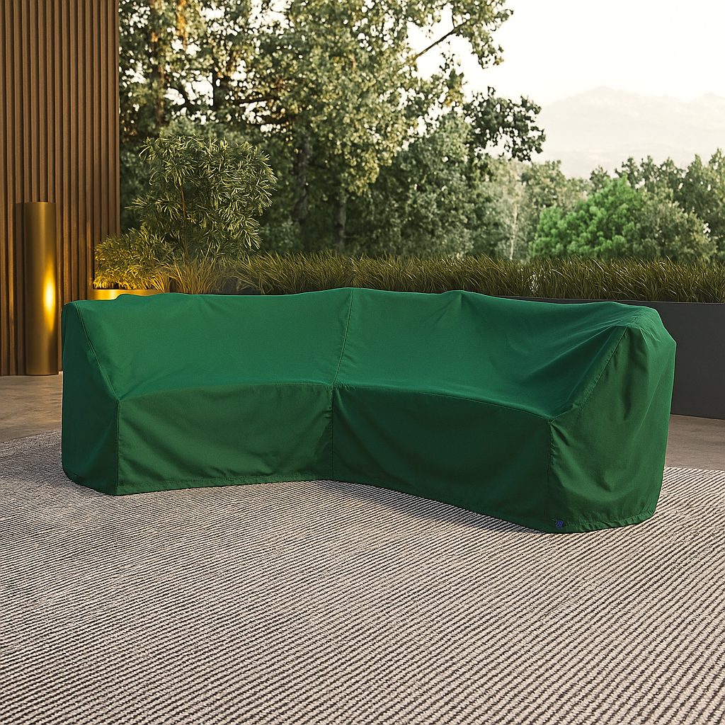 Made To Measure Cover - Garden Furniture - Outdoor Sofa - Curved Corner Made To Measure Cover - Garden Furniture - Outdoor Sofa - Curved Corner